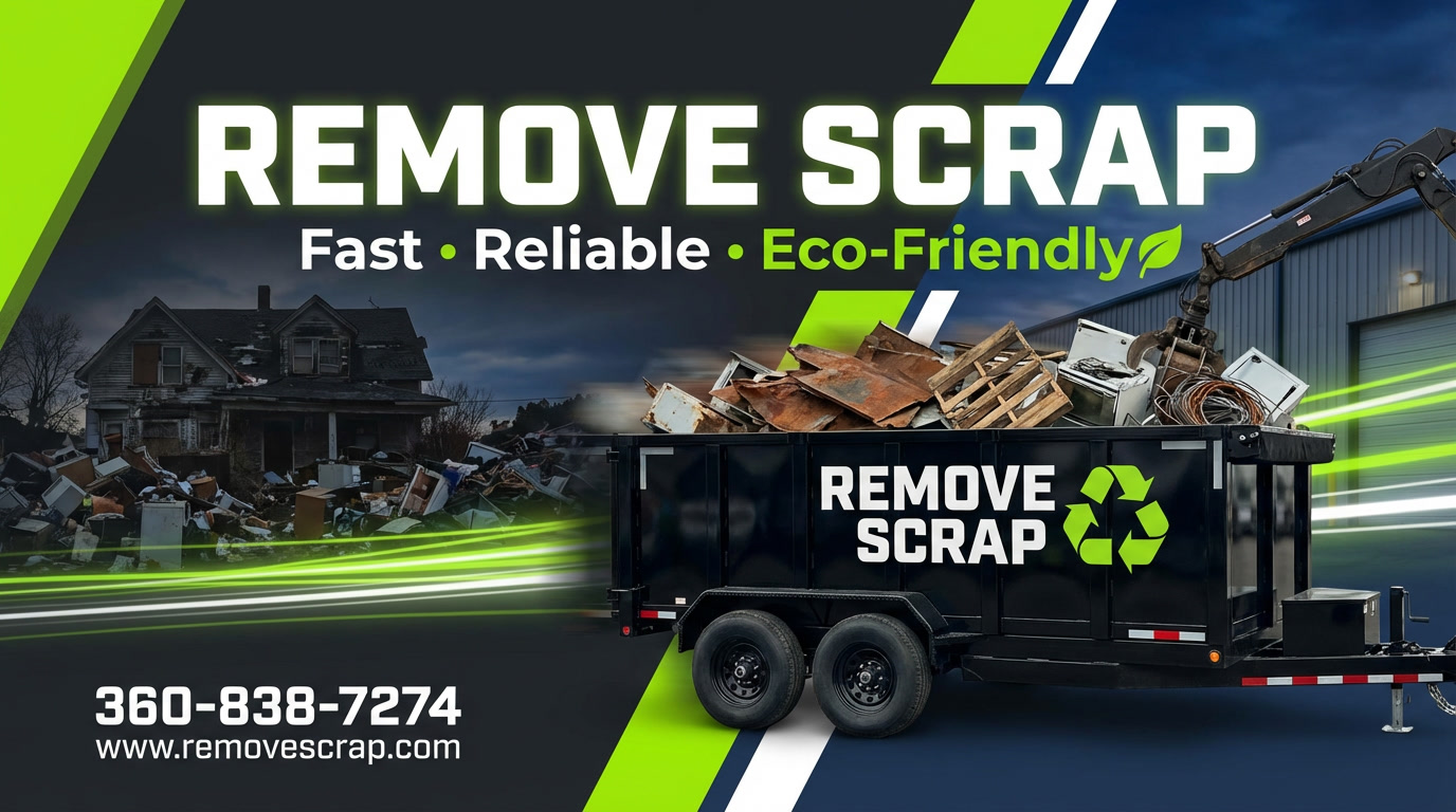Junk hauling and scrap metal removal in Vancouver Washington